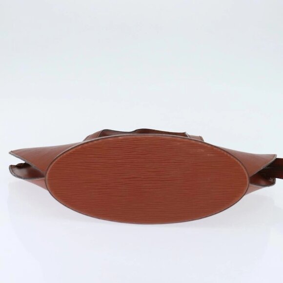 LOUIS VUITTON Epi Saint Jacques Hand Bag Brown M52263 LV Auth BA7223 - Picture 7 of 16